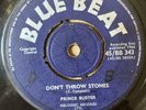ska PRINCE BUSTER Prince Of Peace 45 Don't Throw Stones 7