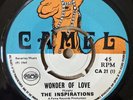 THE INSPIRATIONS Wonder Of Love 45 Cinderella 7
