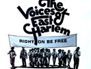 The Voices Of East Harlem - Right On Be Free Germany LP 1971 (VG/VG) .