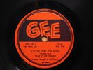 The Cleftones doo wop 78 Little Girl Of Mine bw Youre Driving Me Mad on Gee