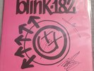BLINK 182 SIGNED ONE MORE TIME LP BLACK AUTOGRAPHED MARK HOPPUS TRAVIS BARKER