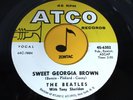 THE BEATLES Sweet Georgia Brown 45 WITH TONY SHERIDAN VG++ or Better SOUNDSGREAT