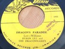 BYRON LEE [DRAGONS PARADISE   LIMBO JAMAICA] EX+ SKA R&B 45 Dragons Breath