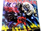 IRON MAIDEN THE NUMBER OF THE BEAST REISSUE PINK VINYL WITH LYRIC BOOKLET