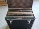 48X Rock Vinyl Albums + case AC/DC Pink Floyd Led Zeppelin Judas Priest etc