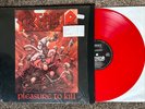 KREATOR Pleasure To Kill 1986 Red Vinyl Ltd original Germany NOISE N0037 Thrash