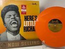 Little Richard - Here's Little Richard Vinyl LP Orange Newbury Comics