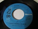 Sparrow, I Don't Wanna Hear it, Rick Cua Record 45 CRAC Rare VG+