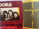 VG+ The DOORS L.A. Woman LP Vinyl Orig Santa Maria Embossed Clear Window Rounded