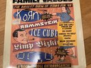 Family Values Tour 98 YELLOW Vinyl US ORG 2LP KORN Limp Bizkit INCUBUS IN JAPAN