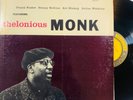 THELONIOUS MONK Prestige LP 7053 1956 RVG W 50th Sonny Rollins SUPERB EX HEAR