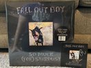 Sealed Fall Out Boy So Much (For) Stardust Black Gold Swirl Vinyl + Signed Card