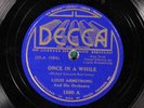 Louis Armstrong DECCA 1560 E 