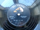 ELVIS PRESLEY - MY BABY LEFT ME / I WANT YOU I NEED YOU  78 RPM RECORD