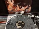 Samhain Initium Original Gray Marble Vinyl Lp Signed w/Lyric Sheet Misfits RARE