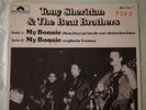 tony sheridan/beatles single my bonnie signed by t sheridan autographe dedicace