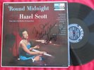 HAZEL SCOTT LP Round Midnight orig 1957 Decca mono deep groove VG++ signed copy