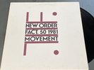 New Order Movement Vinyl LP Factory FACT 50 Original 1982