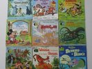 9 LIVRES DISQUE 45 T WALT DISNEY LIVRE DE LA JUNGLE/LES ARISTOCHATS/HIAWATHA ETC