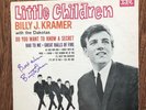 Billy J Kramer Autographed Album Cover Little Children