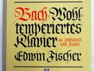 EDWIN FISCHER BACH: THE WELL-TEMPERED CLAVIER ANGEL GR2036E JAPAN VINYL 5LP