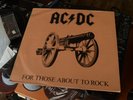 AC/DC FOR THOSE ABOUT TO ROCK HONG KONG UK 1981 VINYL LP EX RARE