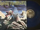 IRON MAIDEN 12” BLUE VINYL - RUN TO THE HILLS