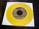 SANDY STANTON & THE PANICS 45 Abbey 1960'S POP TEEN BALLAD DOO WOP  yellow vinyl