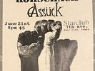 BORN AGAINST RORSCHACH ASSUCK Original Flyer 1991 INFEST VERMIFORM QUICKSAND