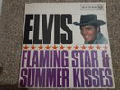 ELVIS PRESLEY FLAMING STAR SUMMER KISSES 1ST ISSUE 1965 UK RCA VINYL LP RD 7723