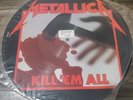 Metallica / Kill Em All Picture Disc Vinyl LP US 1983 Limited Edition Numbered