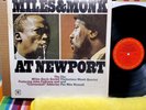 Miles Davis Thelonious Monk Miles and Monk at Newport Original 1970s Columbia LP