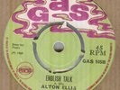 REGGAE*ALTON ELLIS*ENGLISH TALK*THE GAS LABEL*LISTEN TO IT