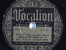 Jazz 78 JOSEPH ROBECHAUX Every Tub VOCALION 2827 HEAR 1157