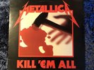 Metallica Kill ‘Em All Vinyl 1983 MR1 069 2nd US Press Label Variation