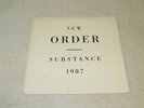 New Order Substance 1987 Record Set Vinyl 2 LP