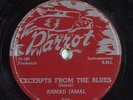 Jazz 78 AHMAD JAMAL Excerpts From The Blues PARROT 818 HEAR 904