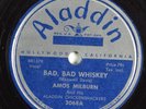 R&B 78 AMOS MILBURN Bad, Bad Whiskey ALADDIN 3068 E- HEAR 1072