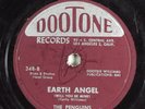 R&B Doo Wop 78 PENGUINS Earth Angel DOOTONE 348 E-/V+ HEAR 900