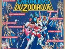 Disque Vinyl 33 TOURS LES CHEVALIERS DU ZODIAQUE TV BO avec 12 auto-collantes