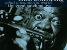 LOUIS ARMSTRONG WHAT A WONDERFUL WORLD/GREAT SATCHMO LIVE NEW LP