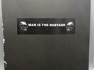 Man Is The Bastard – Thoughtless... (1995 White Vinyl Record) Electronic Noise
