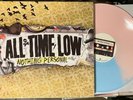 ALL TIME LOW - NOTHING PERSONAL - PINK & BLUE VINYL LP color hopeless album VG+