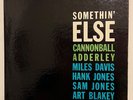 CANNONBALL ADDERLEY-SOMETHIN' ELSE BLUE NOTE OG MONO 1958 RVG, EAR, NO INC DG VG