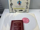 Through the Looking Glass - Lewis Carrol Book & 4 LP Records Cyril Ritchard