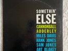 Cannonball Adderley – Somethin' Else 1966 Pressing Blue Note Original LP