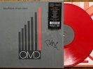OMD BAUHAUS STAIRCASE SIGNED RED VINYL ALBUM - ORCHESTRAL MANOEUVRES IN THE DARK