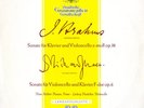 BRAHMS & STRAUSS Cello Sonatas LUDWIG HOELSCHER Richter-Haaser DGG LPM-18178 GY2