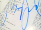 BILLY JOEL/SIGNED LP FOR GLASS HOUSES ALBUM+L.O.A.