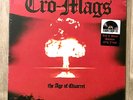 CRO-MAGS - THE AGE OF QUARREL LP SEALED RED SPLATTER 180 GRAM VINYL NYHC PUNK